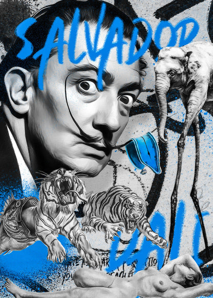 POP ART - Salvador Dalí Veggspjald